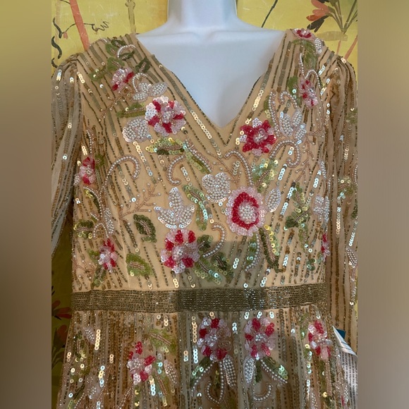 Mac Duggal 5415 Multi Gold - Picture 6 of 10